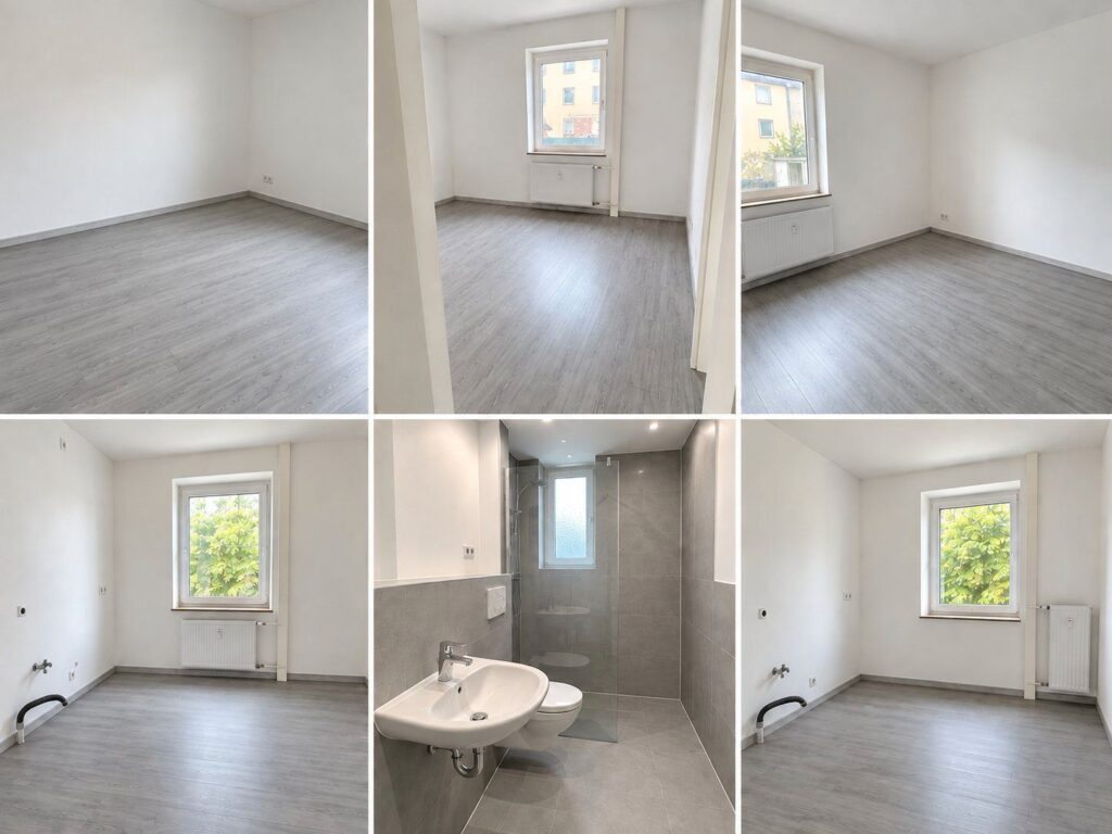 Moderne 2-Zimmer-Wohnung mit Garten in Herne