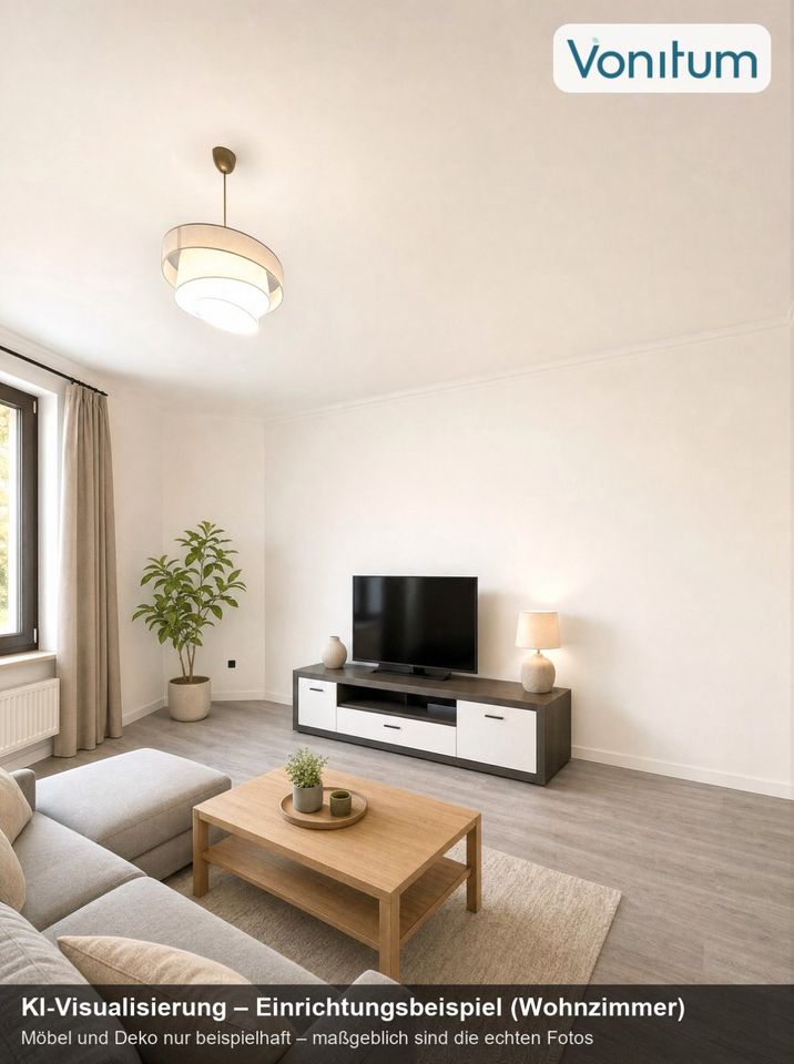 Renovierte 2-Zimmer-Wohnung im EG mit Duschbad in Bochum