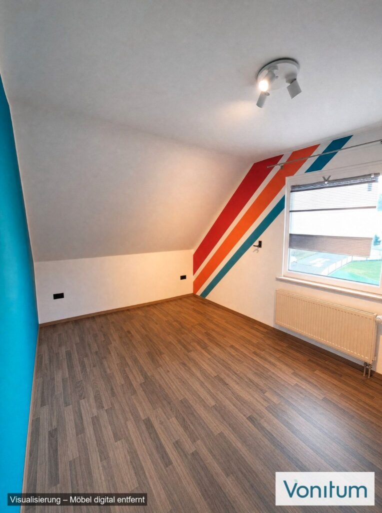 3-Zimmer-Dachgeschosswohnung mit neuer Elektrik – Bild 3