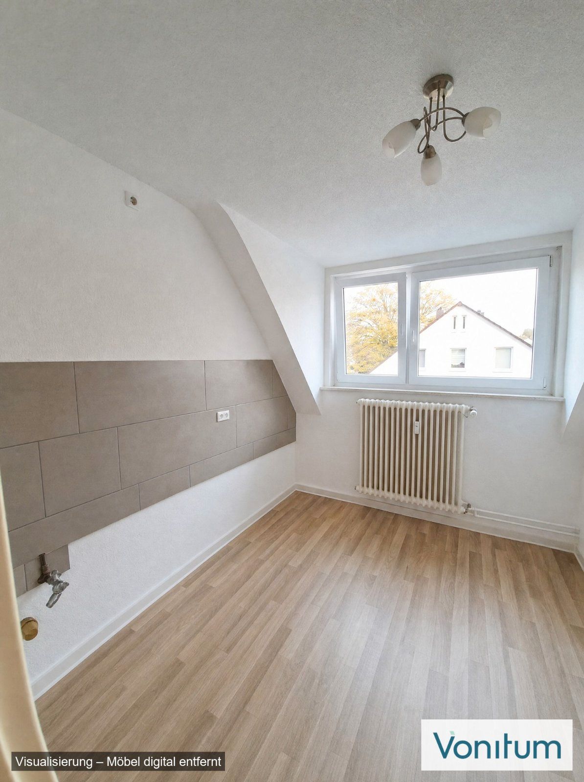3-Zimmer-Dachgeschosswohnung mit neuer Elektrik – Bild 4